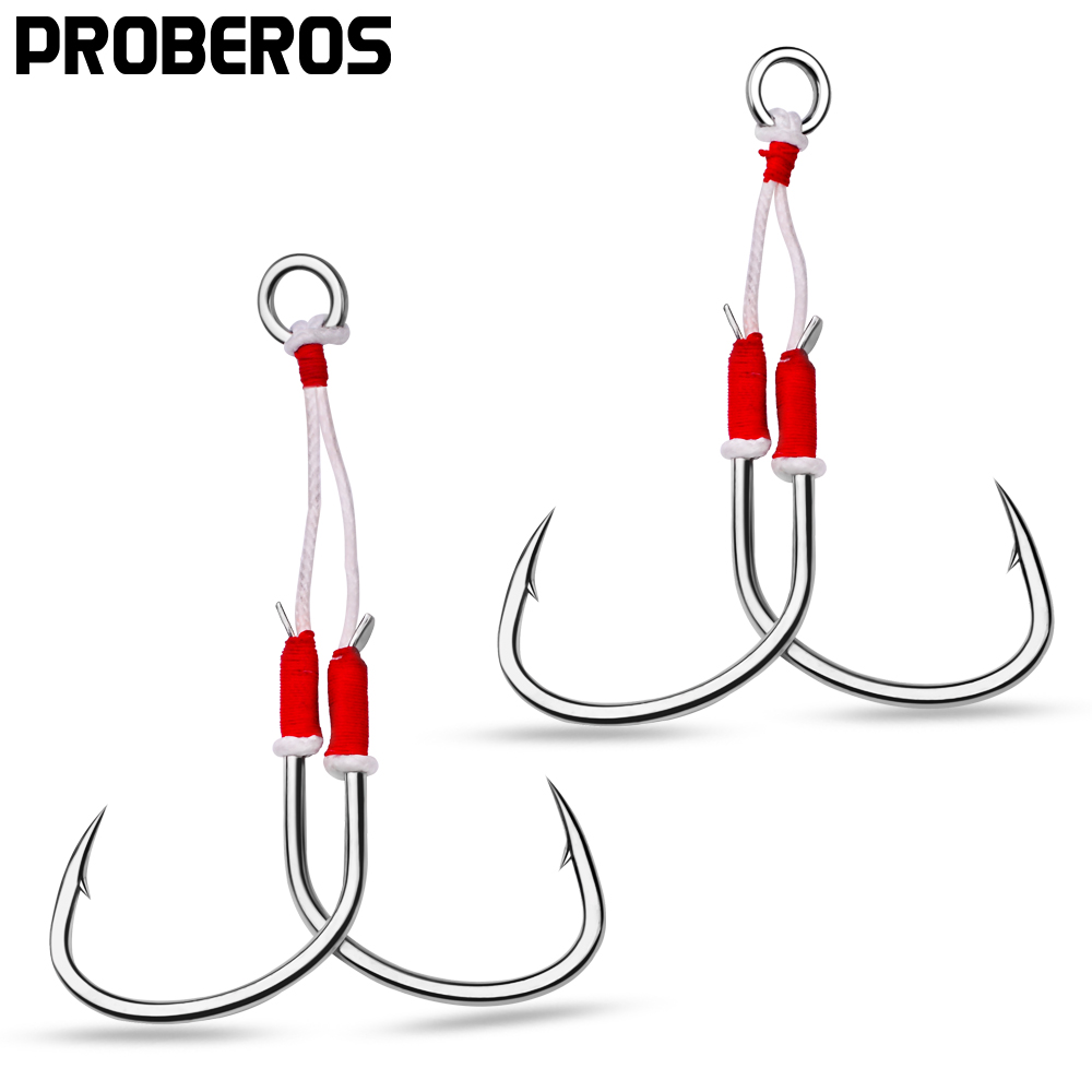 Jigger Double Sided - PROBEROS 2pcs 지그 더블 낚시 보조