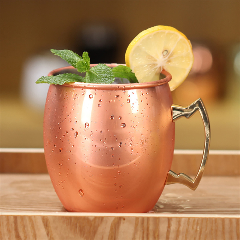 6Pcs 60ml 뮬 구리 머그컵 스테인레스 스틸 망치 - Mule Copper Mug 리뷰 및 가격