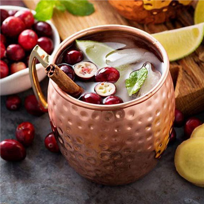 JHD 2X 모스크바 뮬 컵 스테인리스 스틸 칵테일 머 - Mule Copper Mug 리뷰 및 가격
