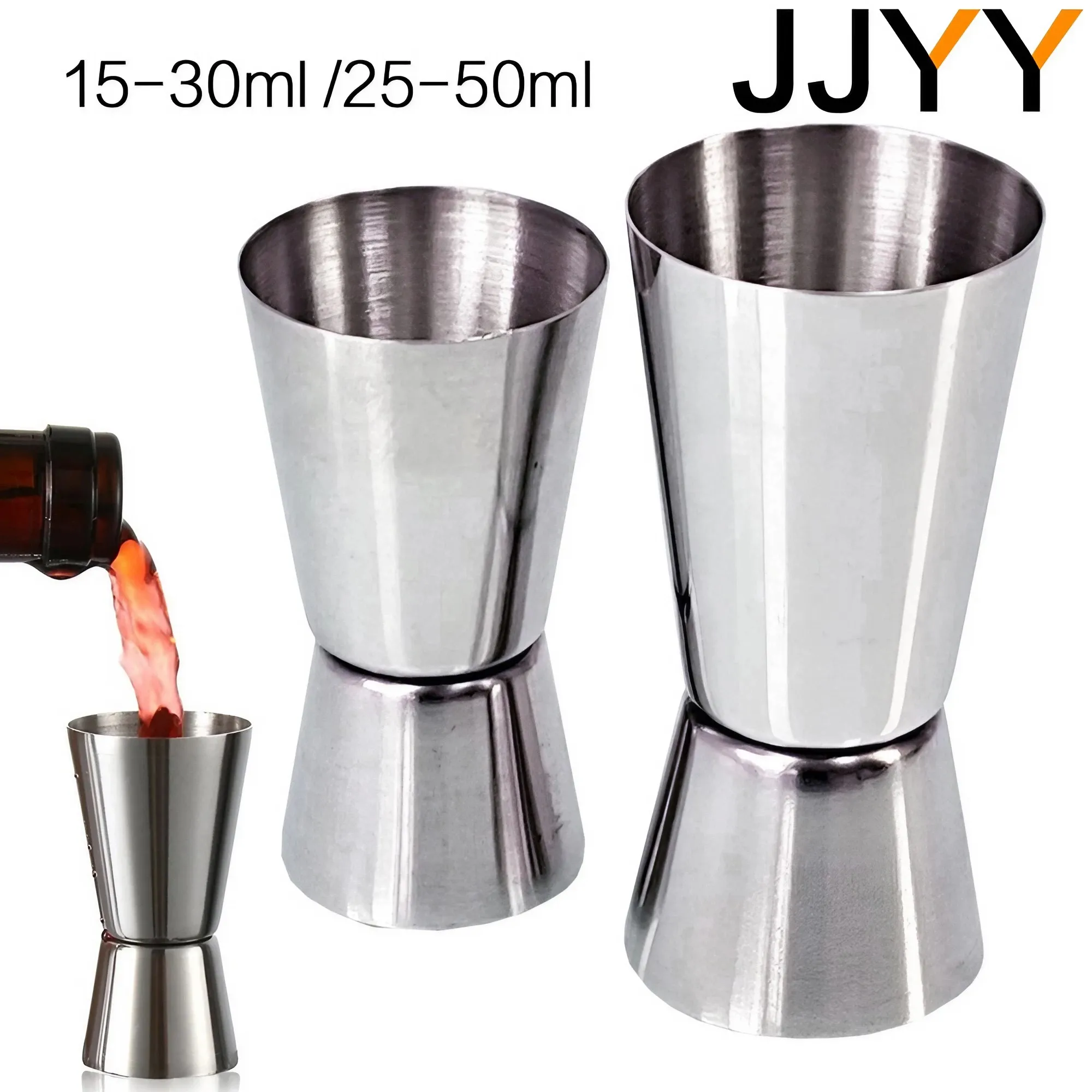 JJYY 스테인레스 Steel15-30ml 25-50m - Jigger Double Sided 리뷰 및 가격