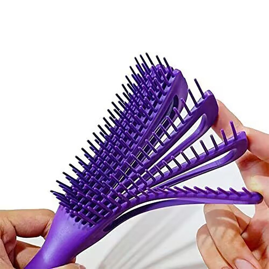 8개의 속이 빈 문지름살이 있는 문어 모양 두피 마사지 - Home Barber 리뷰 및 가격