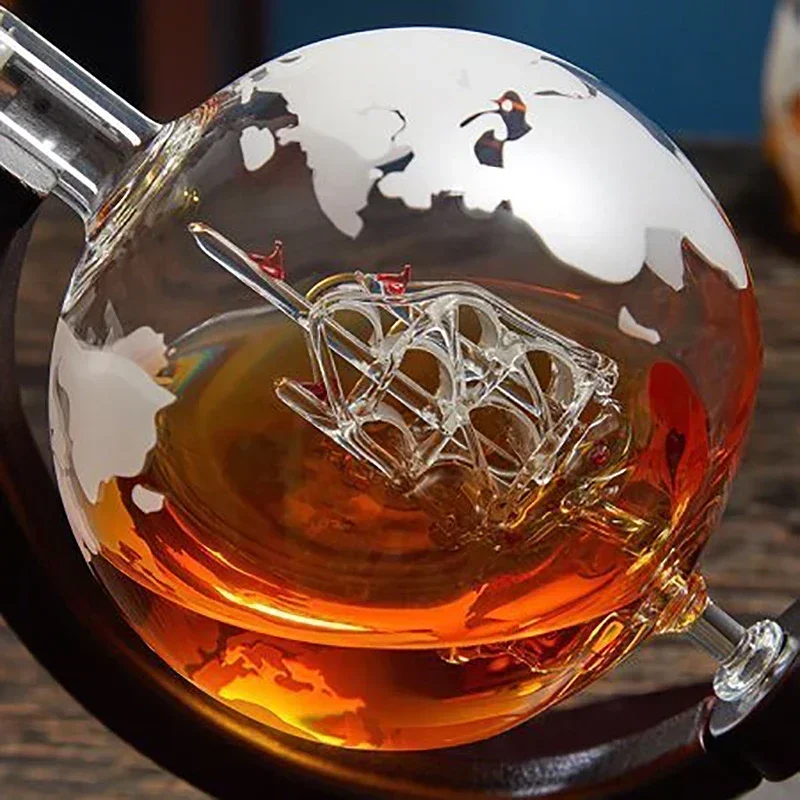 무납 물병 포함 창의적인 글로브 디캔터 세트 독특한 목 - Decanter Globe Set 리뷰 및 가격