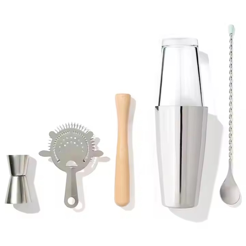 6Pcs 미니멀리스트 친환경 칵테일 셰이커 세트 800 - Boston Shaker Set 리뷰 및 가격